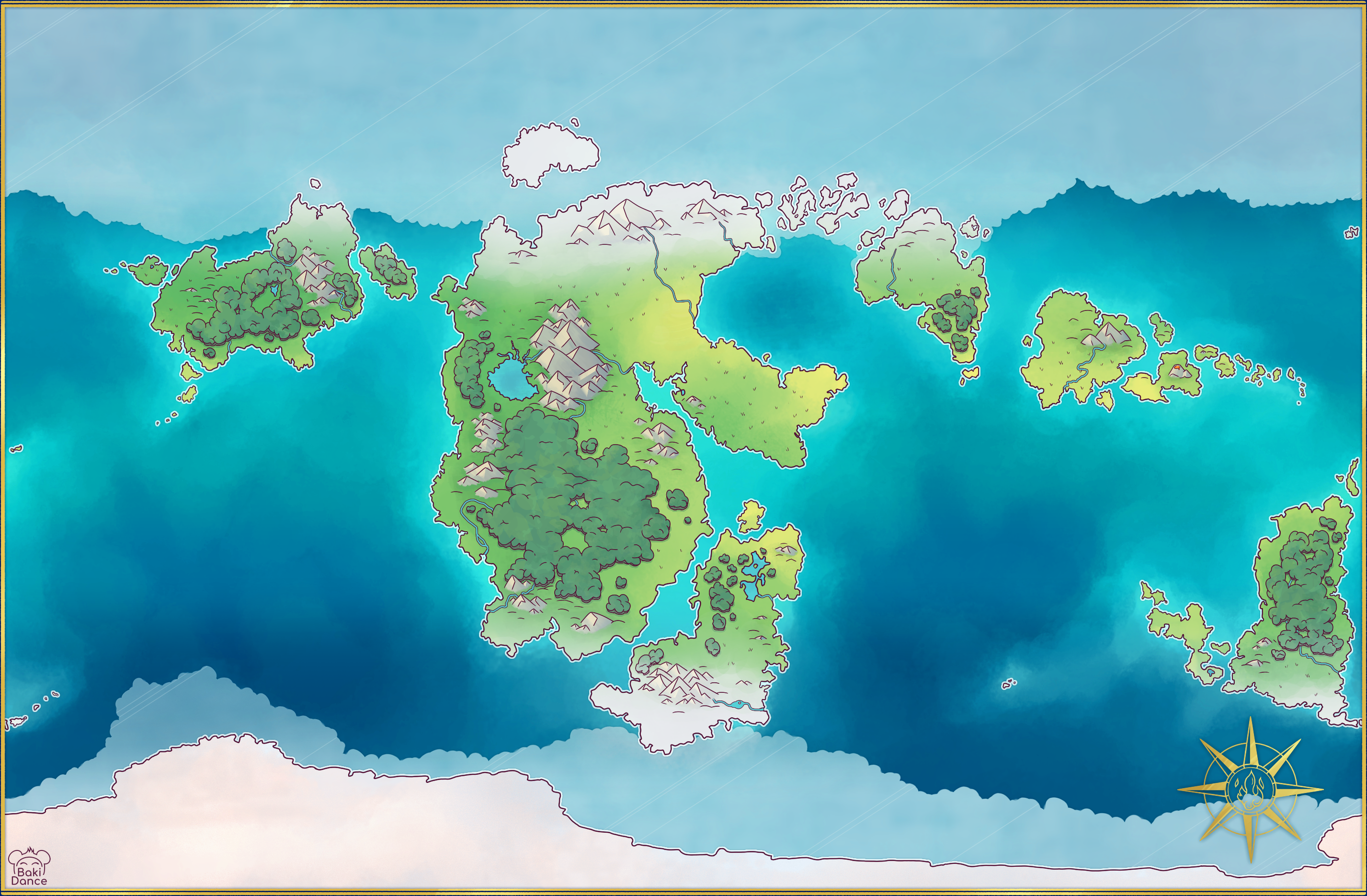 An interactive map of Neve