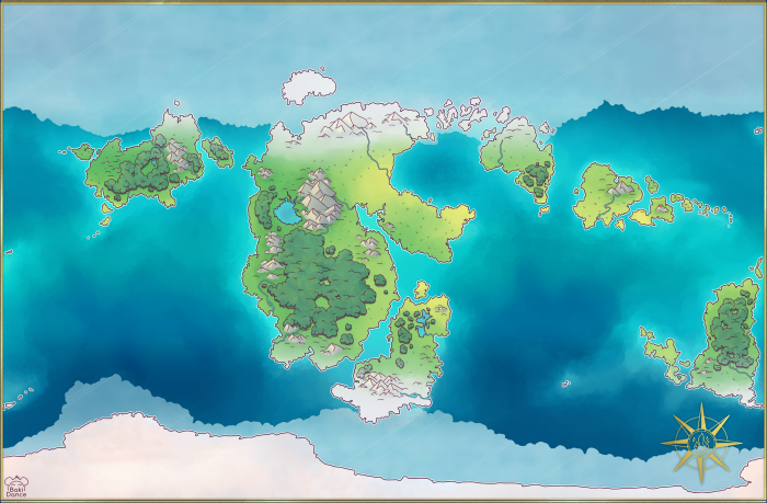 An interactive map of Neve